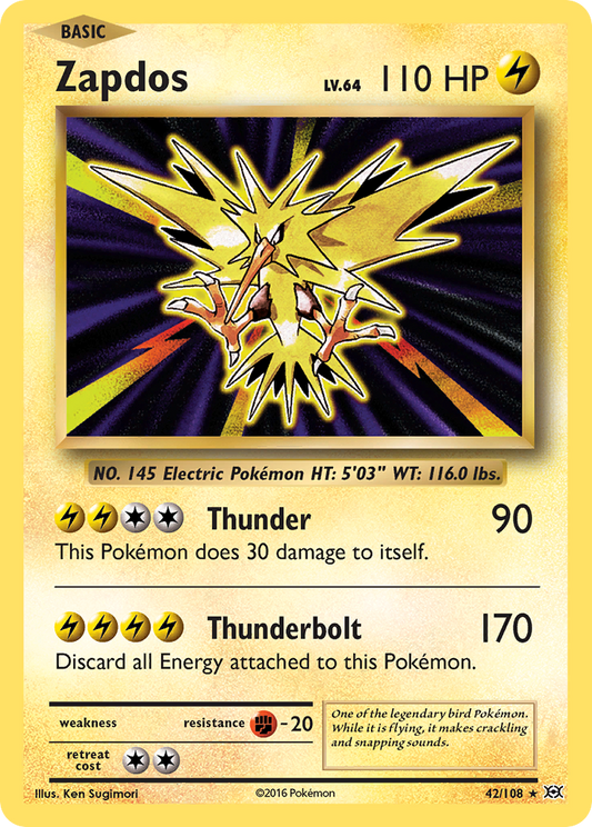 Zapdos – Evolutions