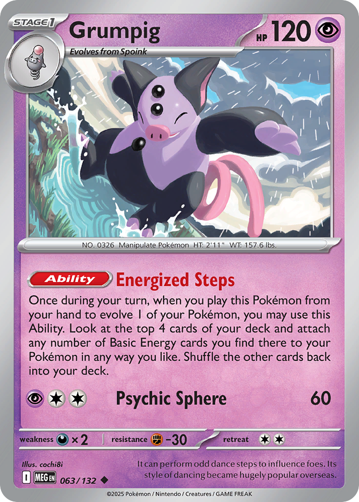 Grumpig – Mega Evolution
