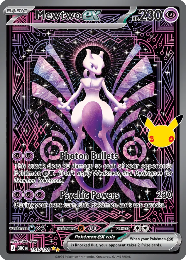 Mewtwo ex – 30th Celebration