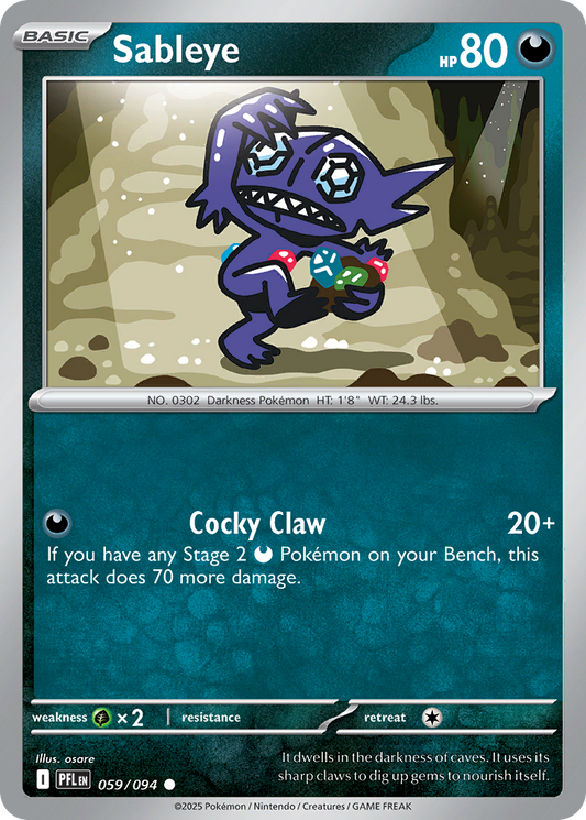 Sableye – Phantasmal Flames