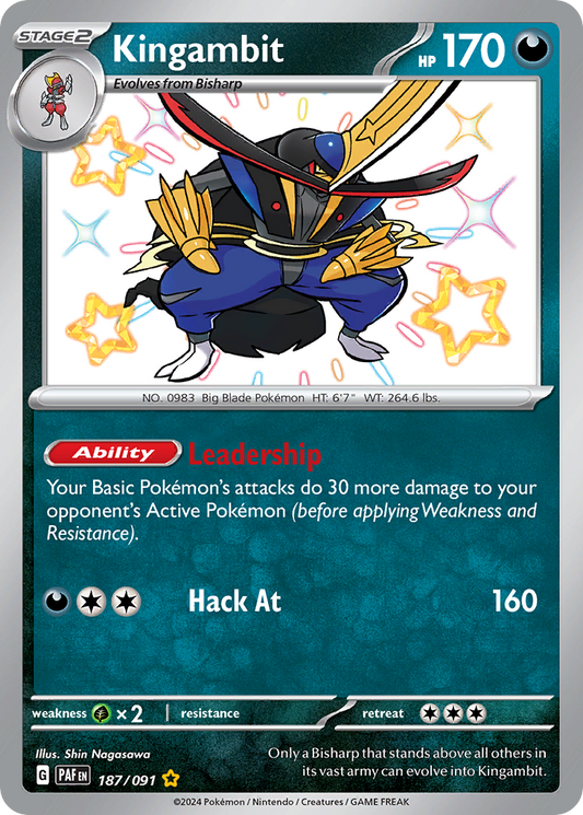 Kingambit – Paldean Fates