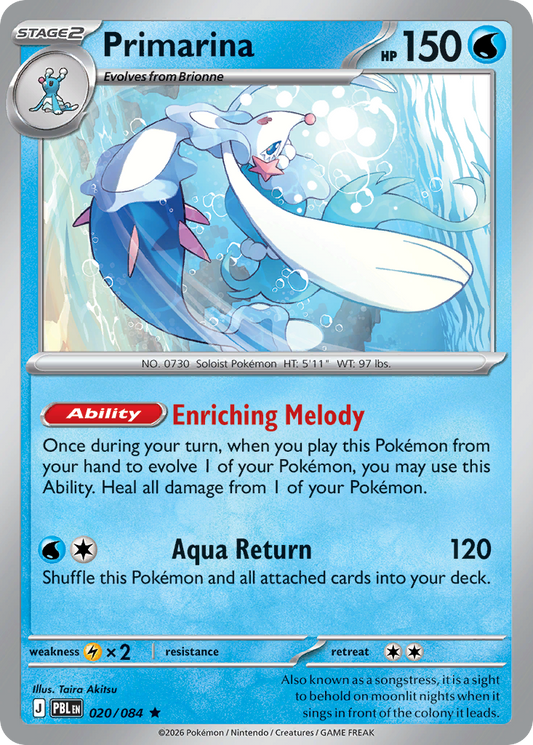Primarina – Pitch Black