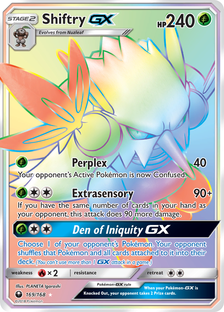 Shiftry-GX – Celestial Storm