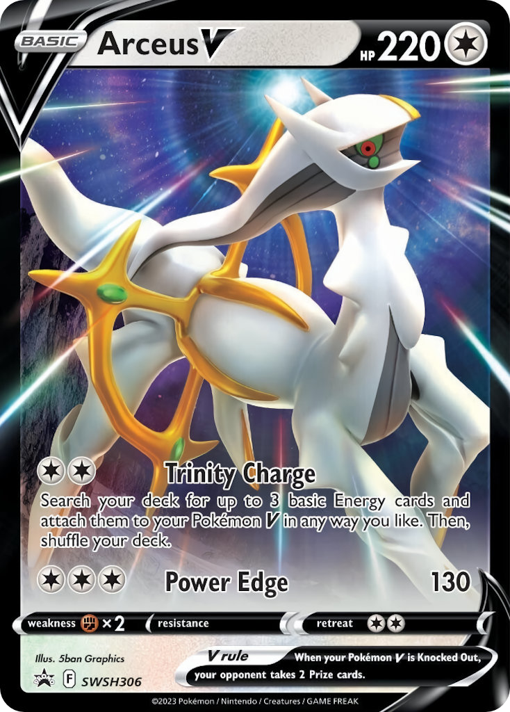 Arceus V – SWSH Black Star Promos