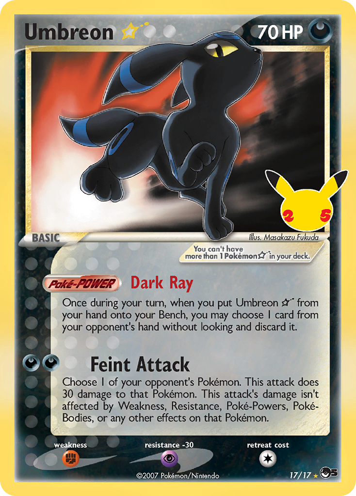 Umbreon ☆ – Celebrations: Classic Collection