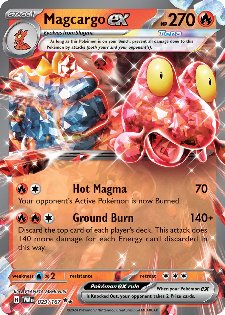 Magcargo ex – Twilight Masquerade
