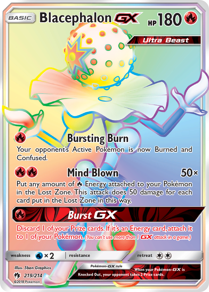 Blacephalon-GX – Lost Thunder