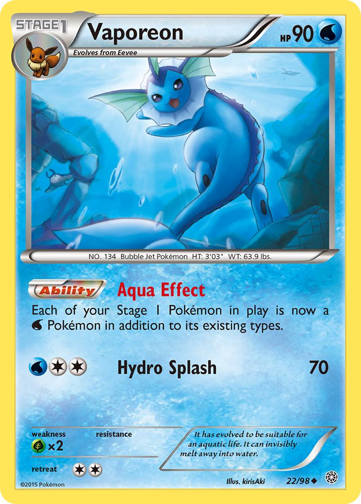 Vaporeon – Ancient Origins