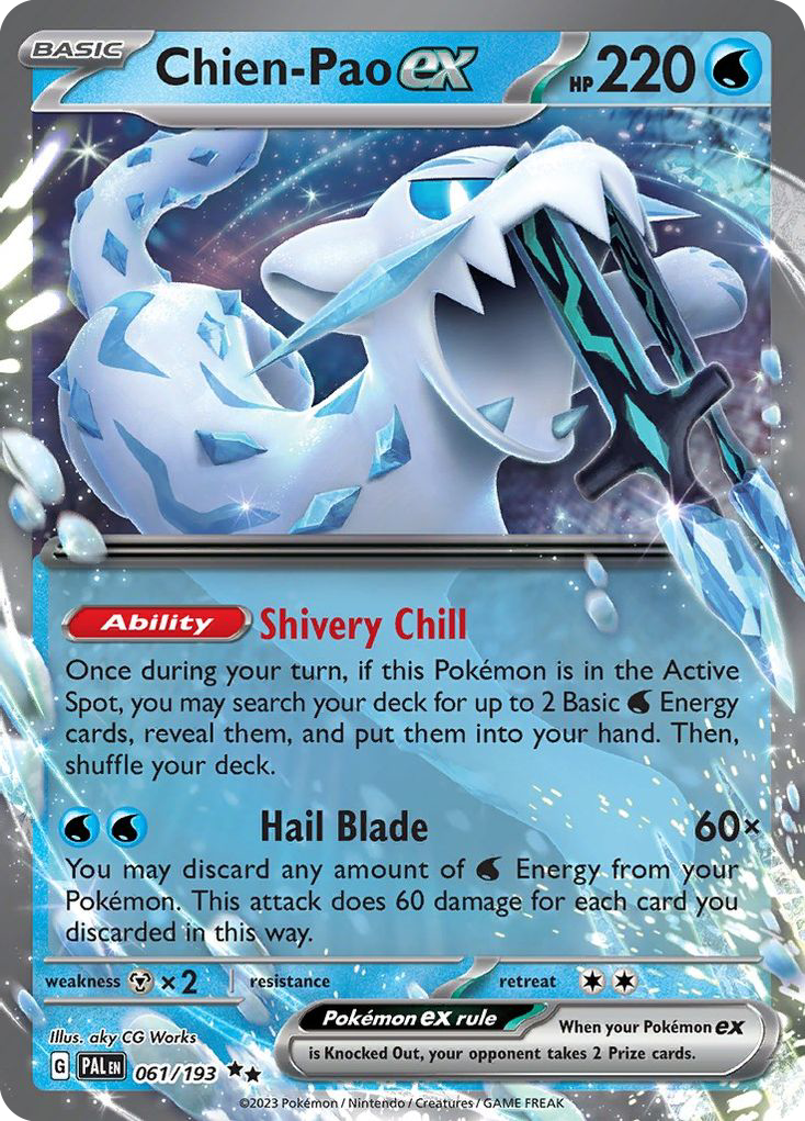 Chien-Pao ex – Paldea Evolved