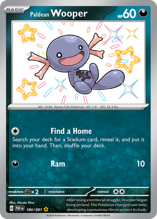 Paldean Wooper – Paldean Fates