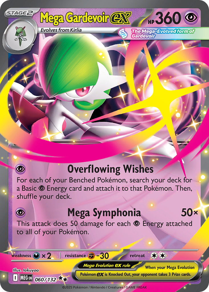 Mega Gardevoir ex – Mega Evolution