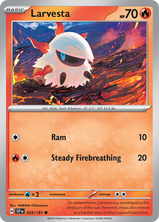 Larvesta – Surging Sparks