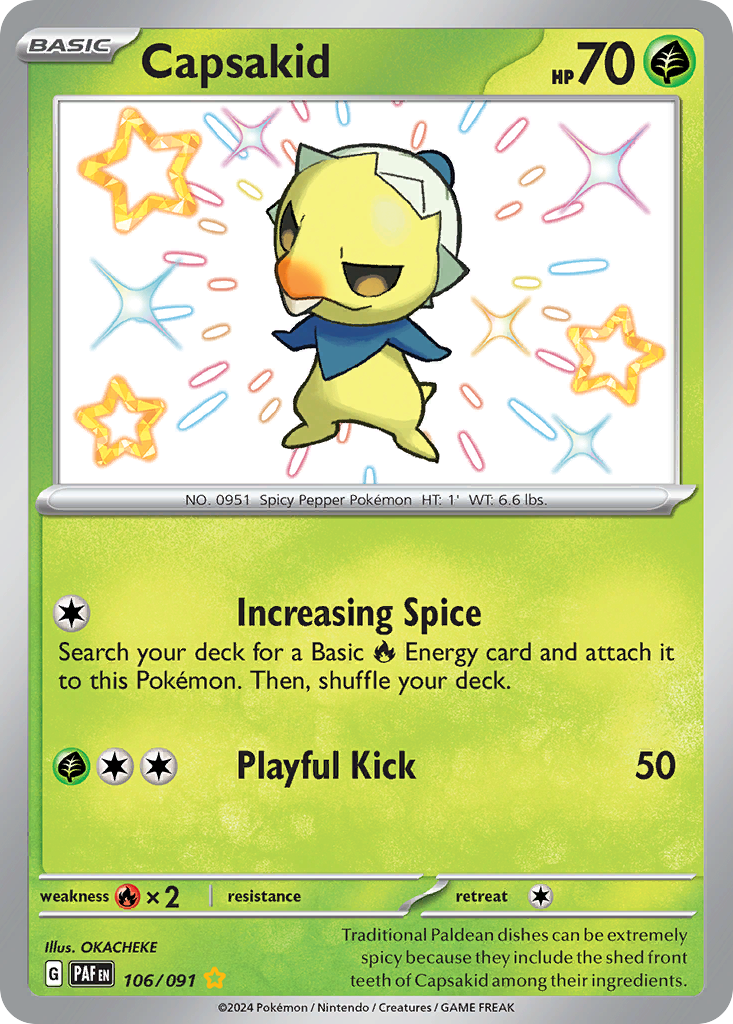 Capsakid – Paldean Fates