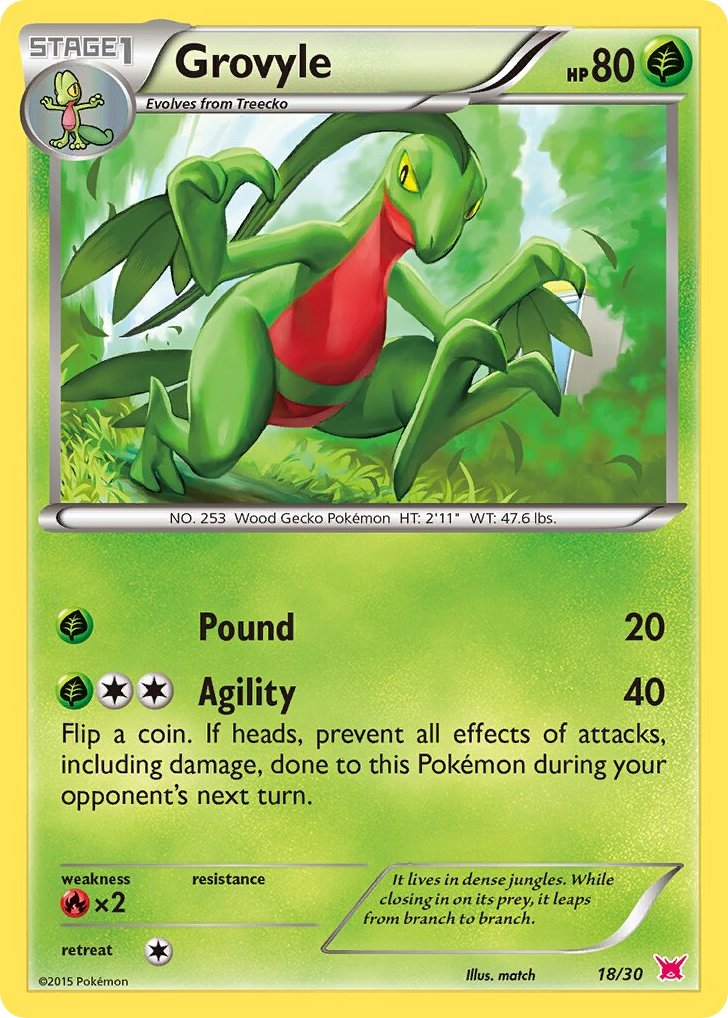 Grovyle – XY Trainer Kit Latias
