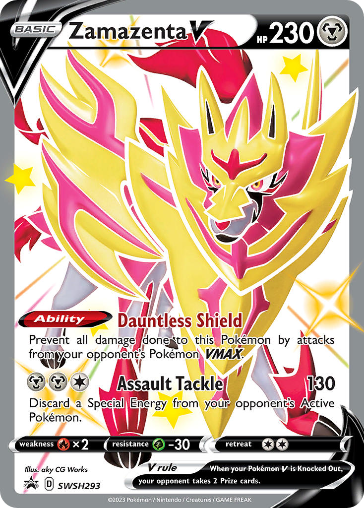 Zamazenta V – SWSH Black Star Promos