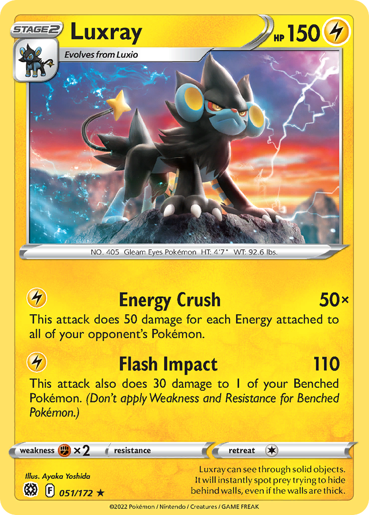 Luxray – Brilliant Stars