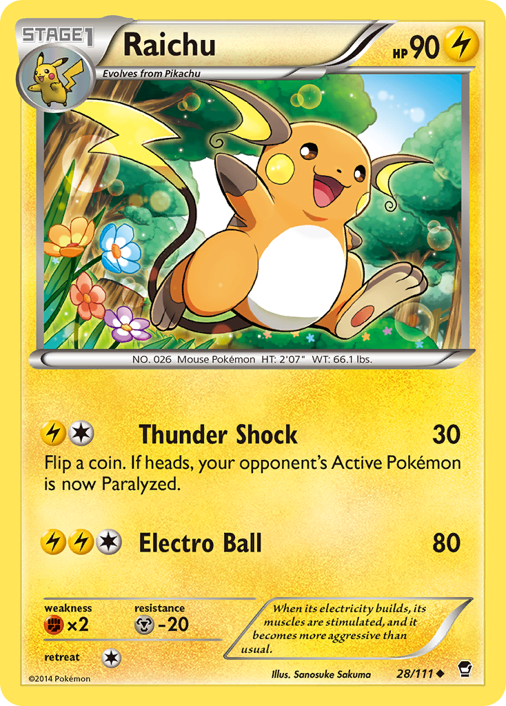 Raichu – Furious Fists