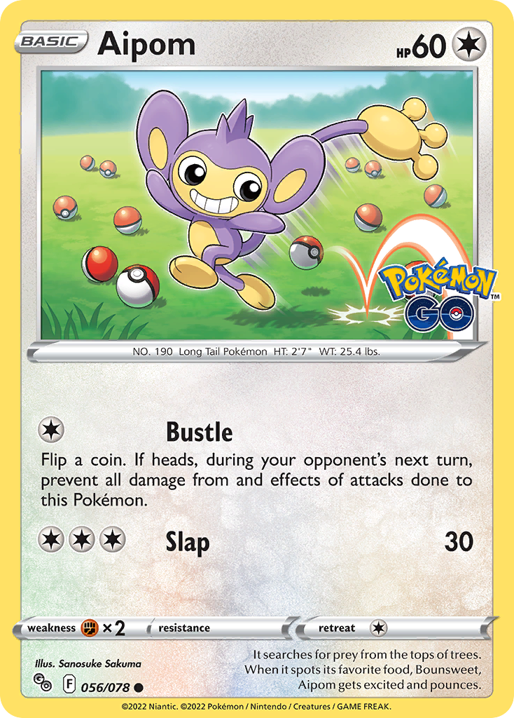 Aipom – Pokémon GO