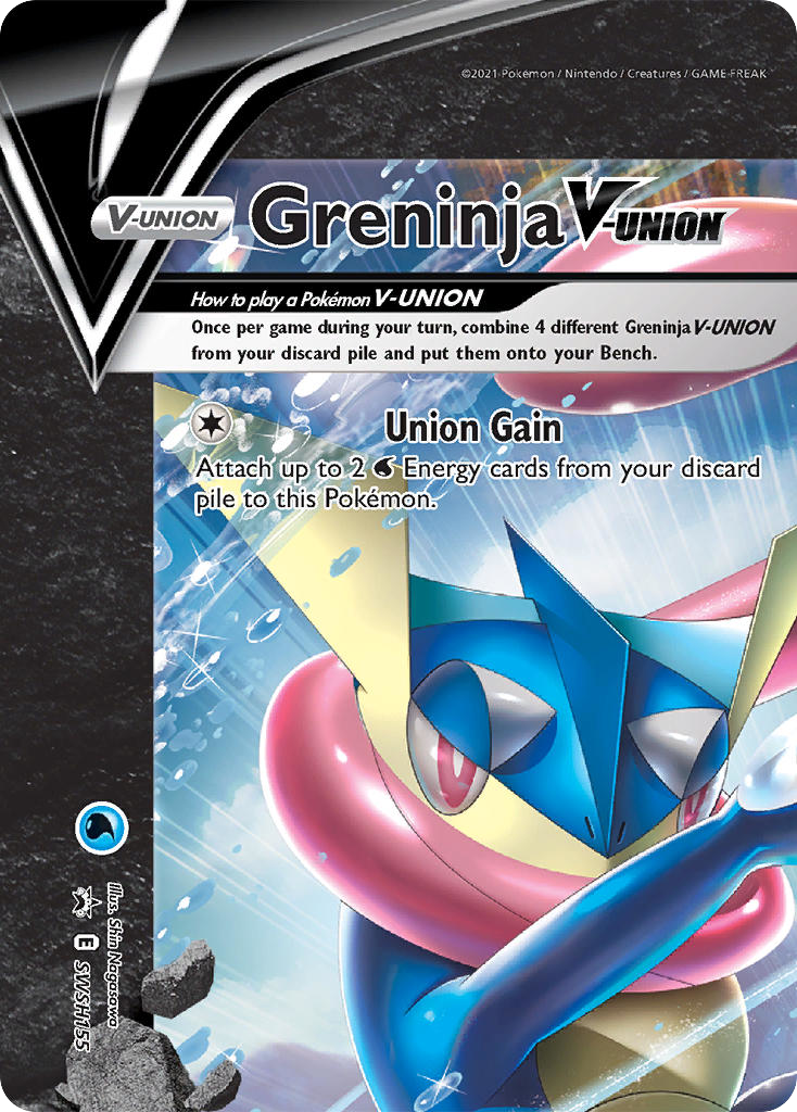 Greninja V-UNION – SWSH Black Star Promos