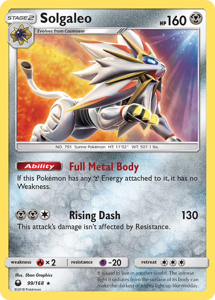 Solgaleo – Celestial Storm