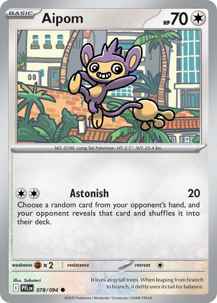 Aipom – Phantasmal Flames