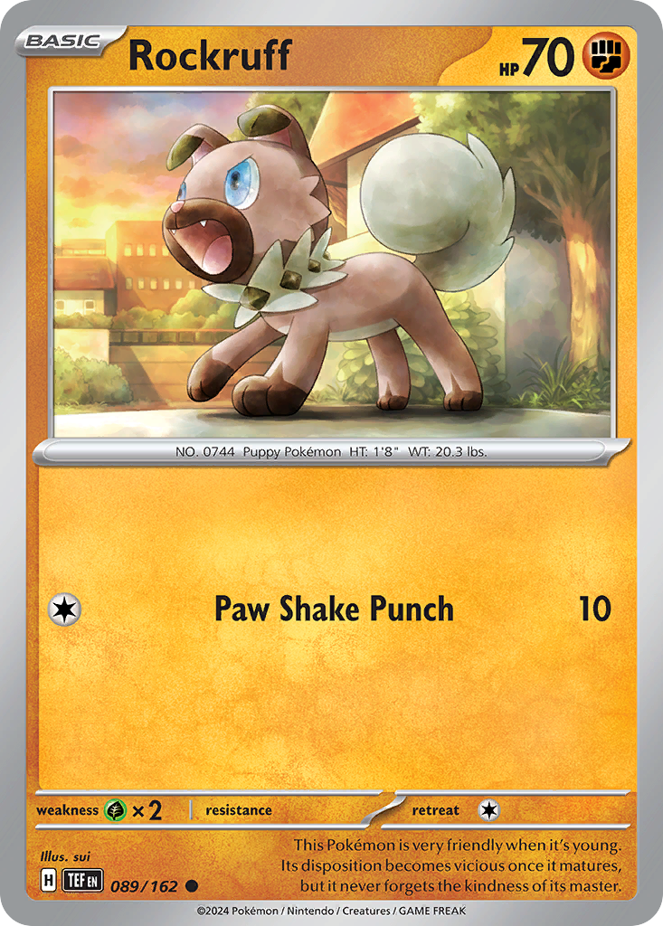 Rockruff – Temporal Forces