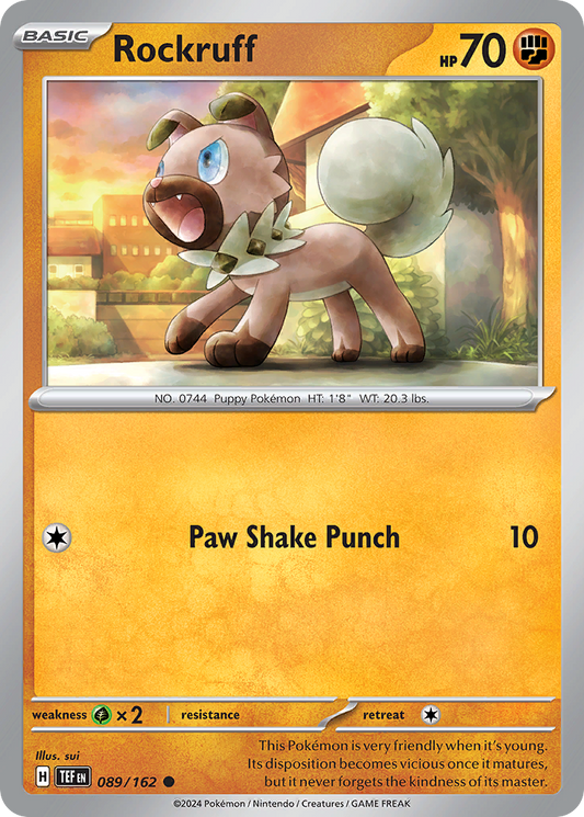 Rockruff – Temporal Forces