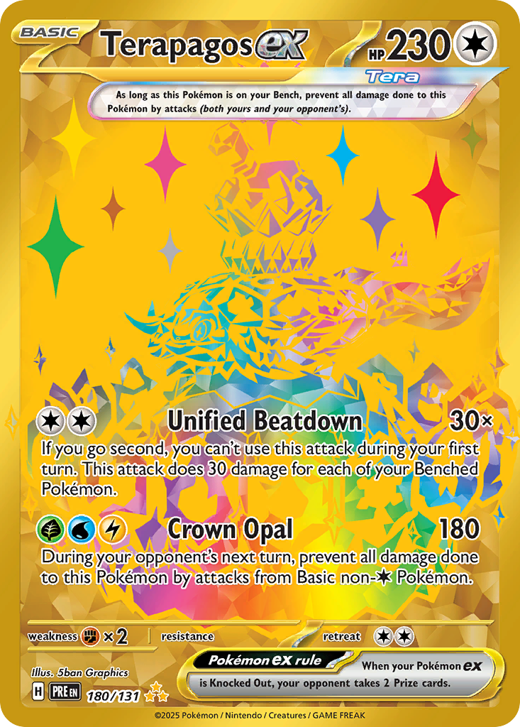 Terapagos ex – Prismatic Evolutions