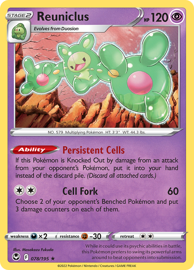 Reuniclus – Silver Tempest