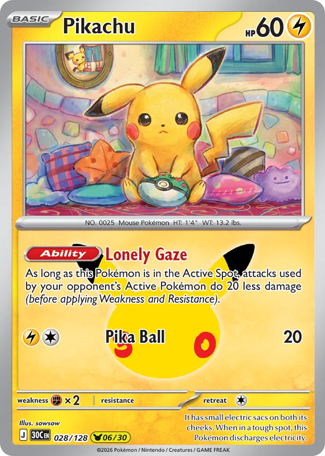 Pikachu – 30th Celebration