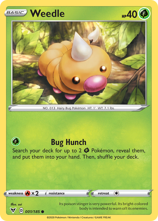 Weedle – Vivid Voltage
