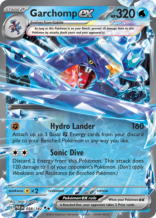 Garchomp ex – Paradox Rift