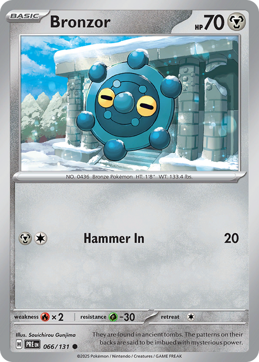 Bronzor – Prismatic Evolutions