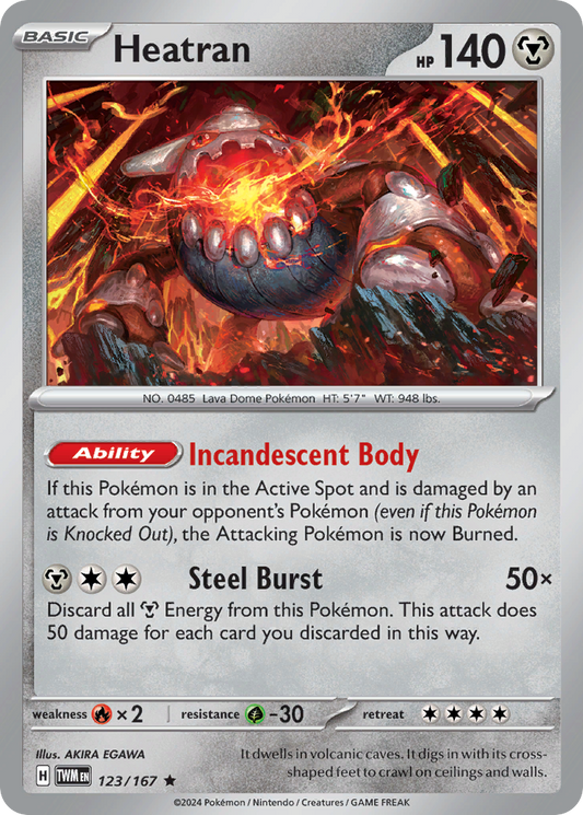 Heatran – Twilight Masquerade
