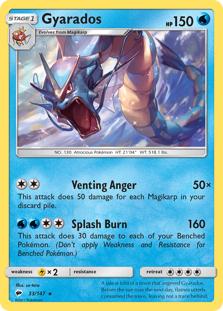 Gyarados – Burning Shadows