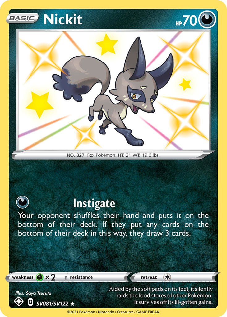 Nickit – Shining Fates Shiny Vault