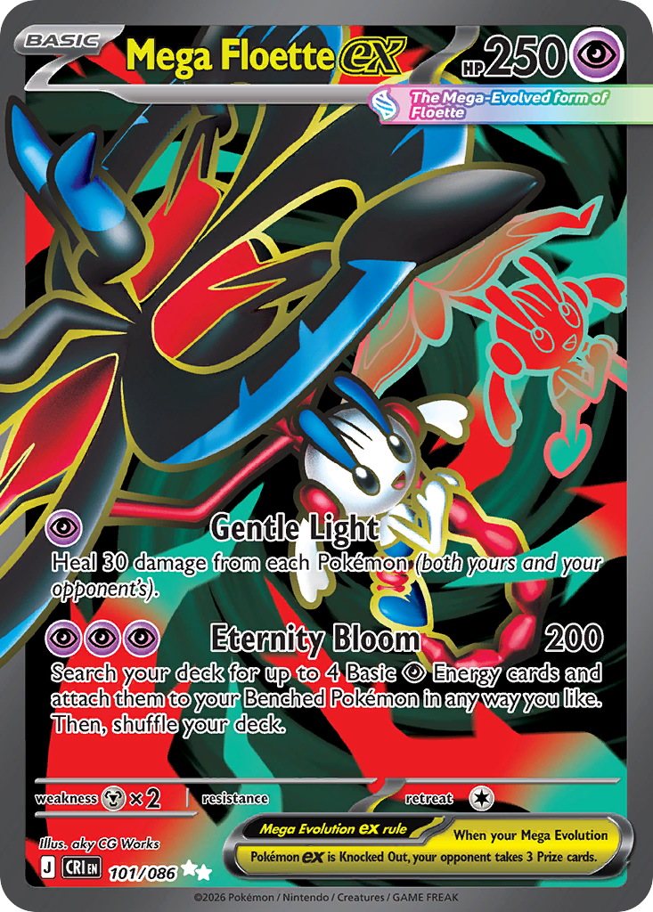 Mega Floette ex – Chaos Rising