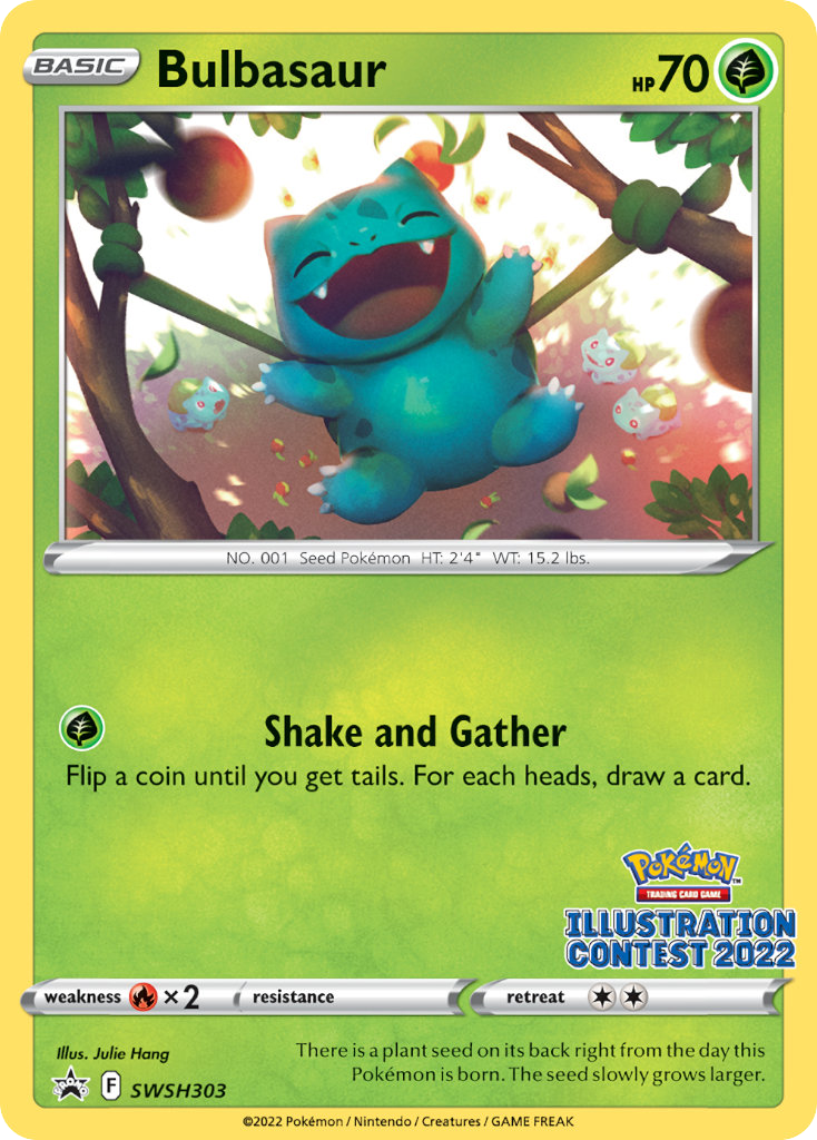 Bulbasaur – SWSH Black Star Promos