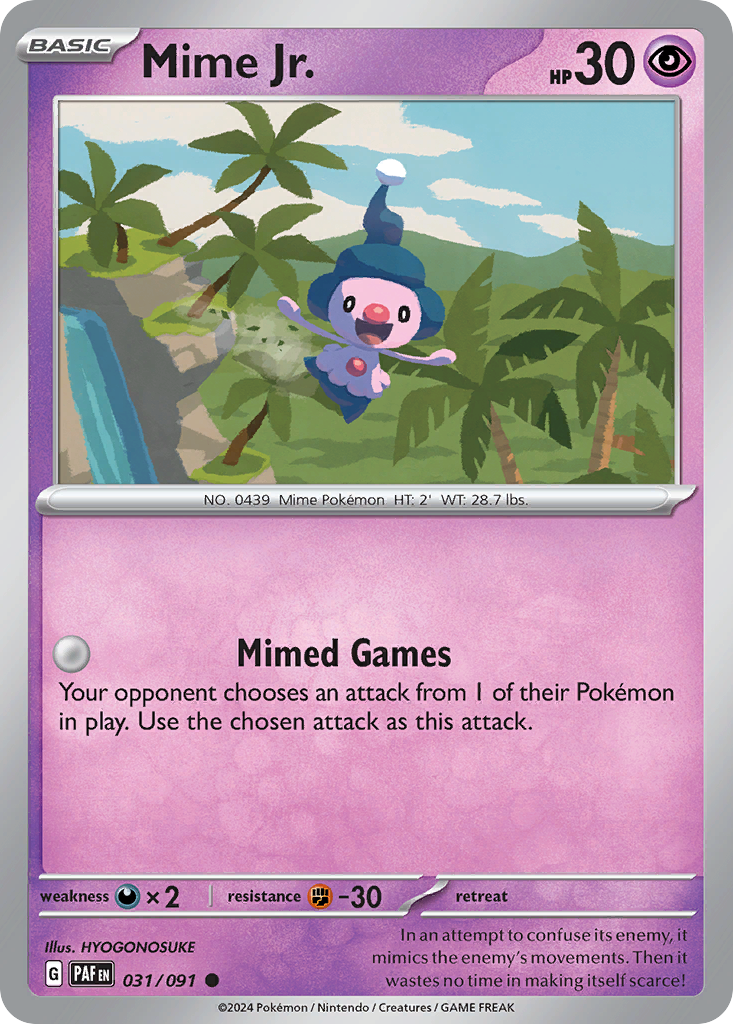 Mime Jr. – Paldean Fates