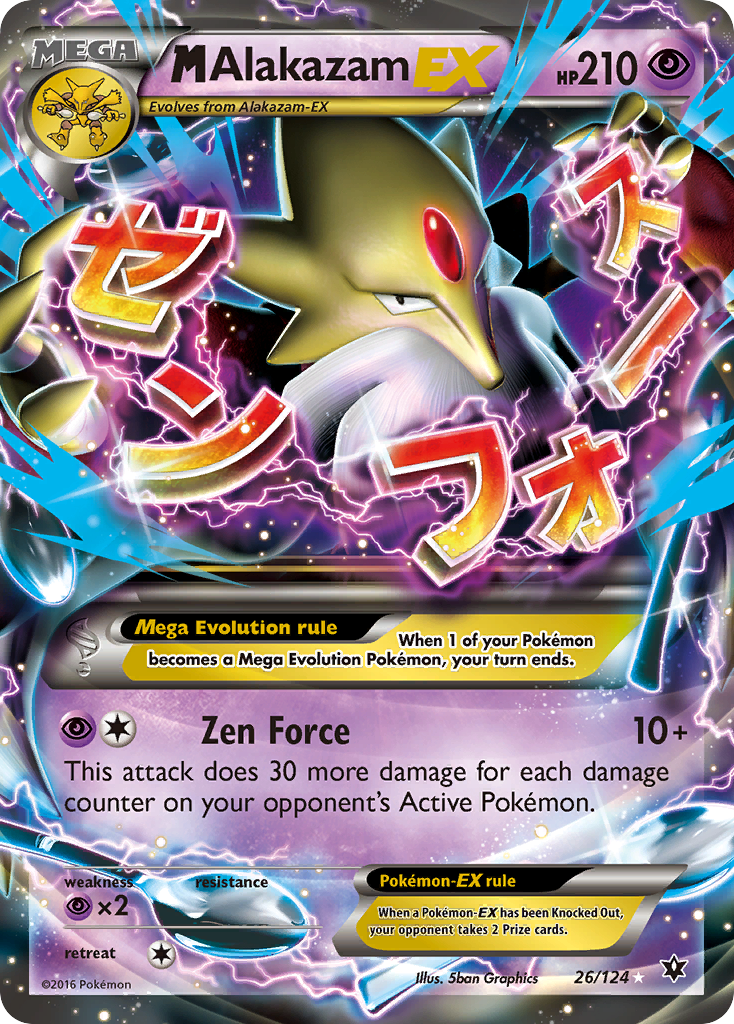 M Alakazam-EX – Fates Collide