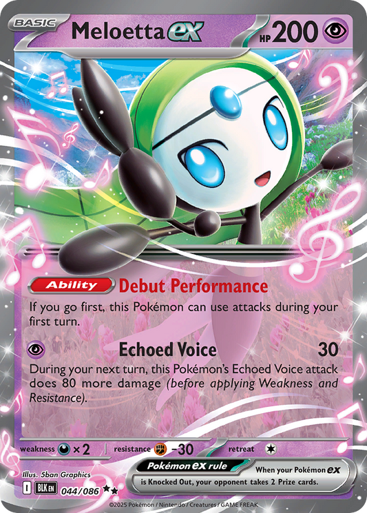 Meloetta ex – Black Bolt