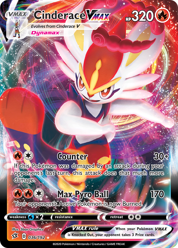 Cinderace VMAX – Rebel Clash