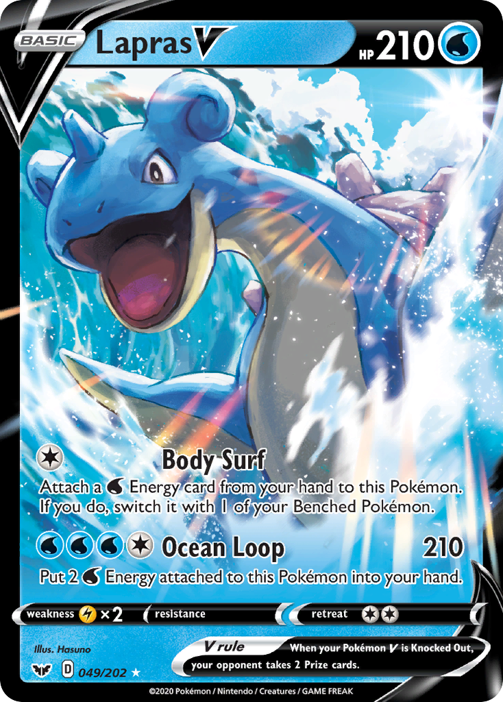 Lapras V – Sword & Shield