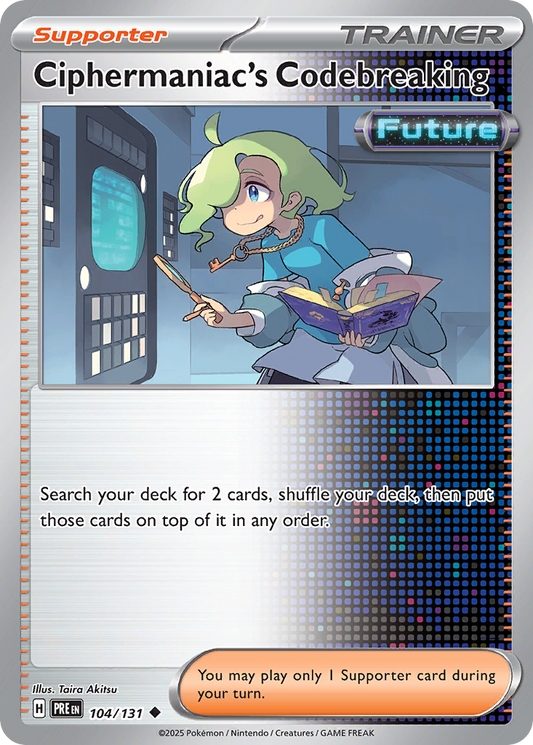 Ciphermaniac's Codebreaking – Prismatic Evolutions