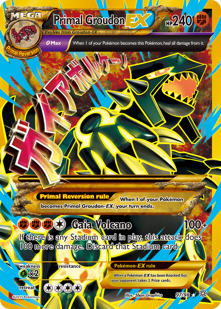 Primal Groudon-EX – Ancient Origins