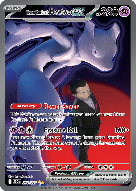 Team Rocket's Mewtwo ex – Ascended Heroes