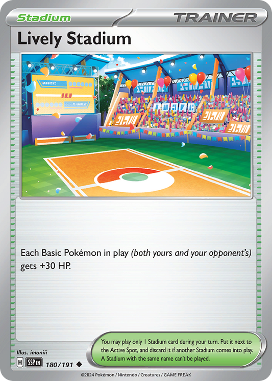 Lively Stadium – Surging Sparks