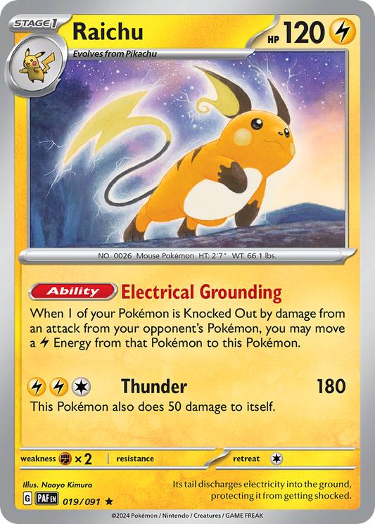 Raichu – Paldean Fates