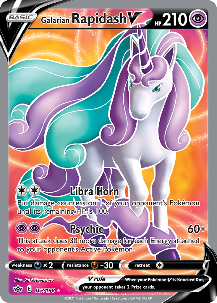 Galarian Rapidash V – Chilling Reign