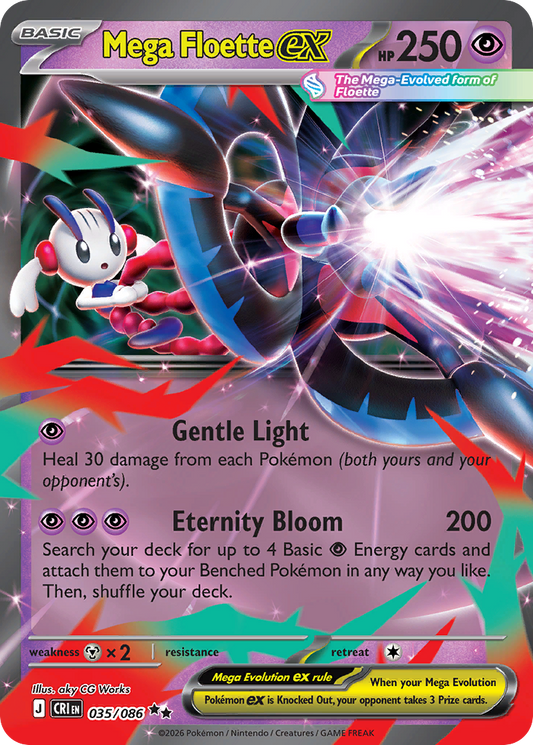 Mega Floette ex – Chaos Rising